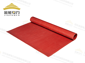 紅色常規(guī)防滑絕緣橡膠墊，常規(guī)防滑絕緣膠板，配電室防滑橡膠墊